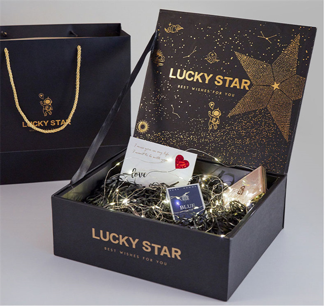 Creative Golden Stamping Gift Box