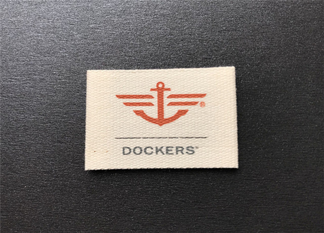 Cotton Main Label Customized Men's And Girls' Clothing Thicken Label Printing Label Silk Printing Cloth Label