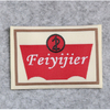 Vintage Woven Label Custom Men's And Women's Clothing Collar Label