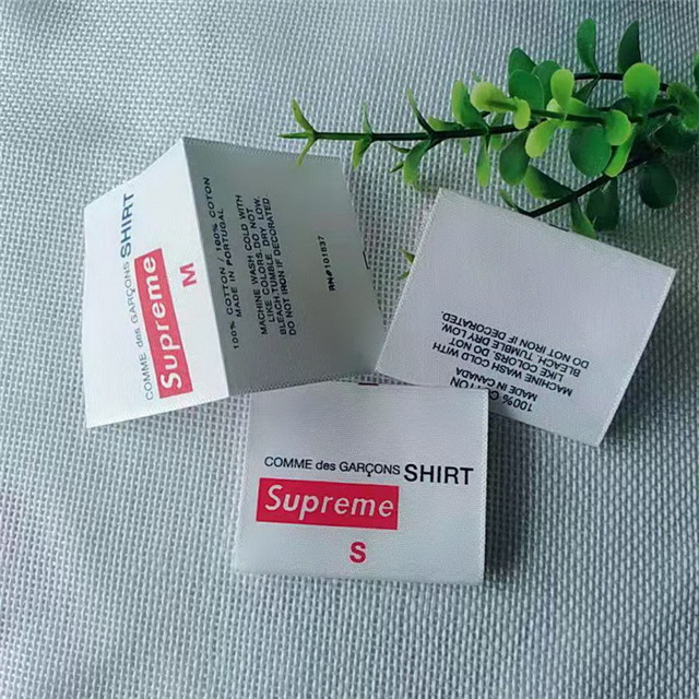 Screen Printing Label Size Label Ribbon Washing Label Washable And Colourfast