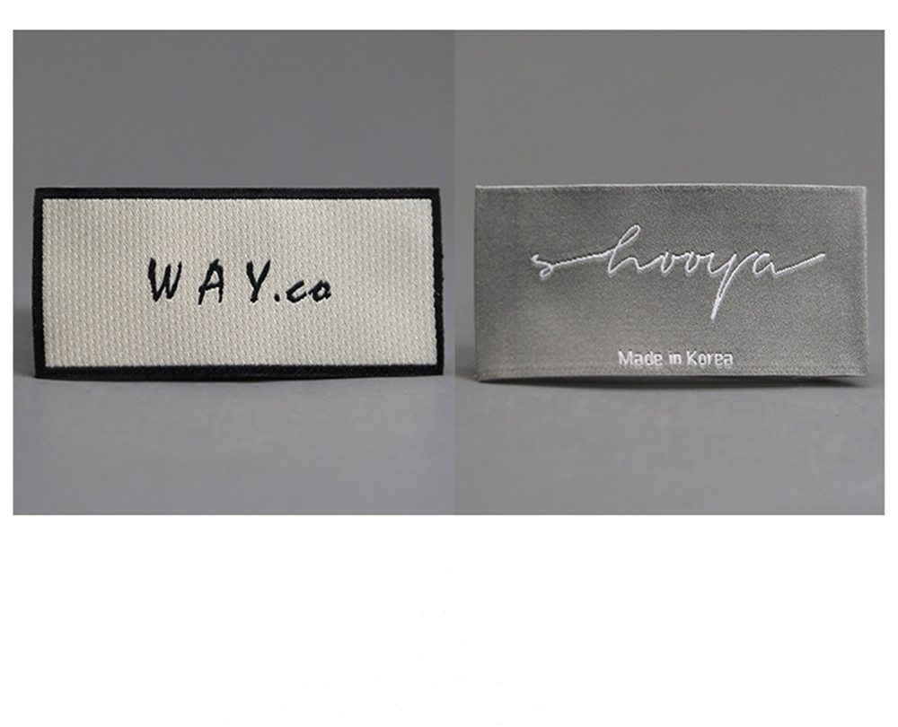 High-end Woven Label Custom Collar Label Decoration Label Clothing Label 