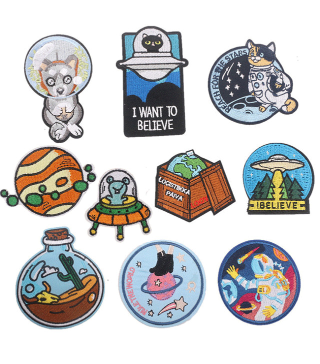 Badge Embroidery Cloth Patch Dress Bag Decorative Patch