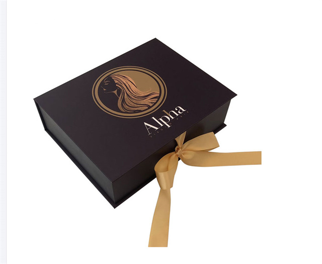 Magnetic Gift Box With Ribbon Packaging Boxes Magnet Box