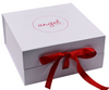 Custom Logo Luxury Cardboard Magnetic Folding Gift Box With Ribbon