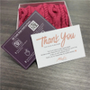 Professional Custom Thank You Gift Greeting Cards Wedding Invitation Post Cards 