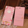 Professional Custom Printed Paper Garment Bag Swing Tags Luxury Clothing Hang Tag For Sale