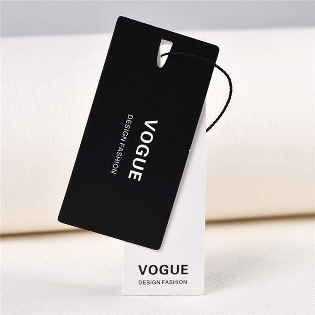 European Clothing Label Clothing Hanging Tag Can Be Printed LOGO