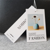 Eco Friendly UV Paper Hangtags Clothing Hanging Tag For Costumes