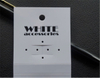 Garment Paper Hangtag Swing Label Tag for Clothing And Bag with String