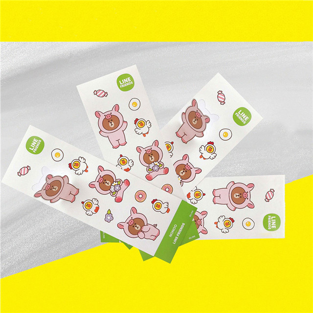 Manufacturers Customized Children's Adhesive Daily Necessities Label Adhesive Cartoon Stickers