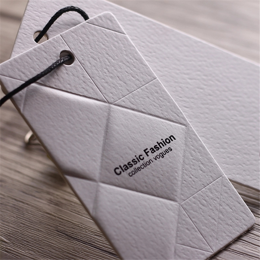 Garment Name Tags Customized Logo Tags Custom Swing Tag 