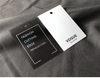 High-grade Clothing Store Tag Custom-made Women's Clothing Label Plastic Piece Custom Design