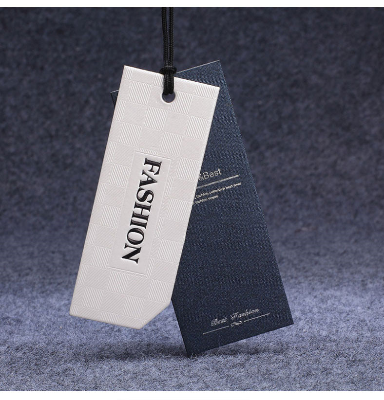 Custom Men's Shirt Hang Tag
