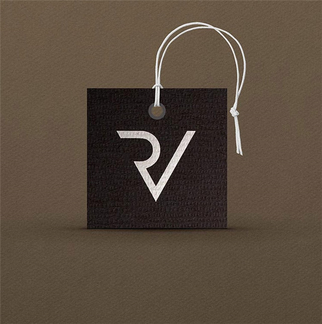 Custom Luxury Hang Tag Garment Paper Hangtag Textured Swing Tag For Clothing