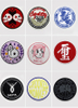 Manufacturer produces custom computer embroidery label color embroidery badge can be hot stick 