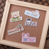 Factory Direct Selling Cartoon Cloth Armband Clothing Patch Velcro Custom Embroidery Label