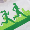 Creative Printing Canvas Shopping Bag Custom Color Printing Portable Cotton Canvas Bag Custom Printing LOGO