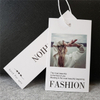 Eco Friendly UV Paper Hangtags Clothing Hanging Tag For Costumes