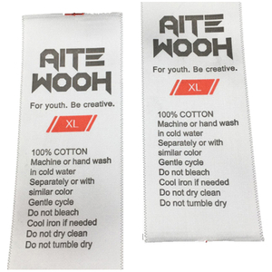 Care Label Instructions in French | Dehui