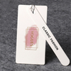 Printed Clothes Card Tag Made Pants Card Hang Tag Bronzing High-End Fashion Name Card