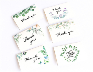 Hot Seller Thank You Card Creative Fold Greeting Card