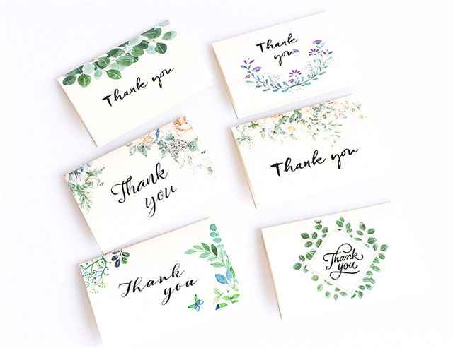 Hot Seller Thank You Card Creative Fold Greeting Card