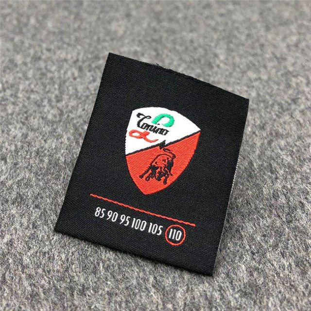 Cotton Woven Label Cloth Accessories Cloth Label Multi-color Printing Custom