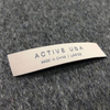 High Density Collar Satin Label T-shirt And Clothing Label Customization