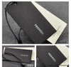 Top grade price hang tag with cords clothes paper swing labels