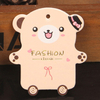 Dongguan factory wholesale swing tags customized lady clothing price hang tag