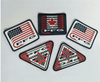 Fashion Embroidery Badges Wholesale Adhesive Stickers Patch for Clothing Computer Embroidery Badges
