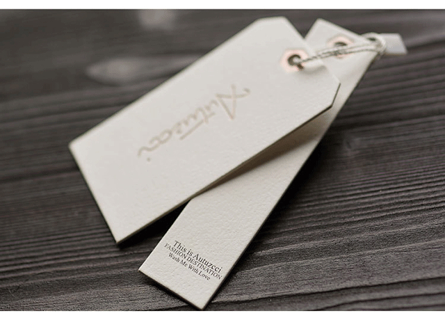 High-grade Boys And Girls Clothing Tag Customized