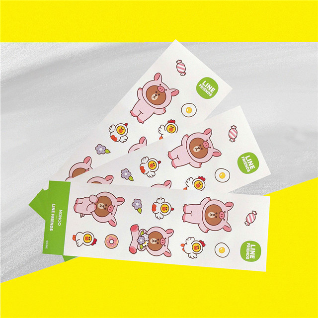 Manufacturers Customized Children's Adhesive Daily Necessities Label Adhesive Cartoon Stickers