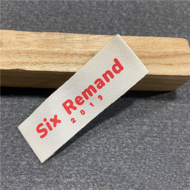 Cotton Ribbon Silk Printing Clothing Labels