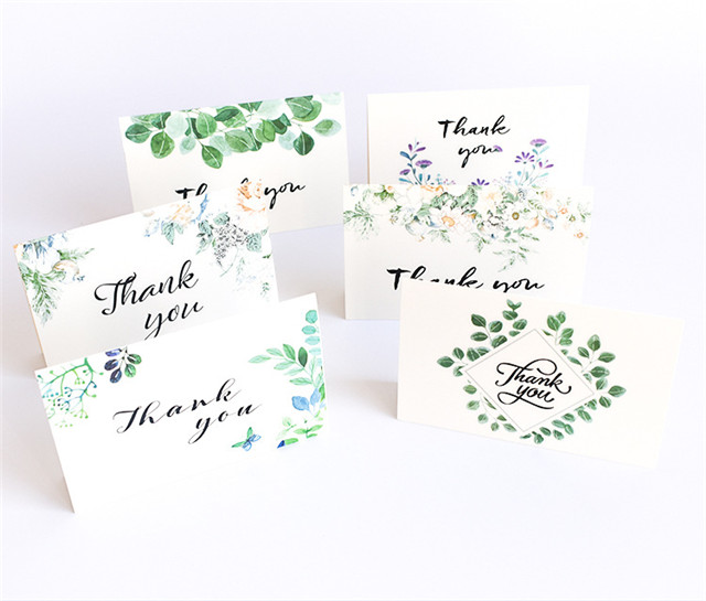 Hot Seller Thank You Card Creative Fold Greeting Card