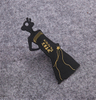 Factory Direct Selling Clothing Tag Men And Women Wear Tag Custom Clothing Trademark Hot Stamping Plastic Card Custom