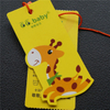 Luxury Matt Lamination Clothing Tags Custom Paper Labels Hang Tags 