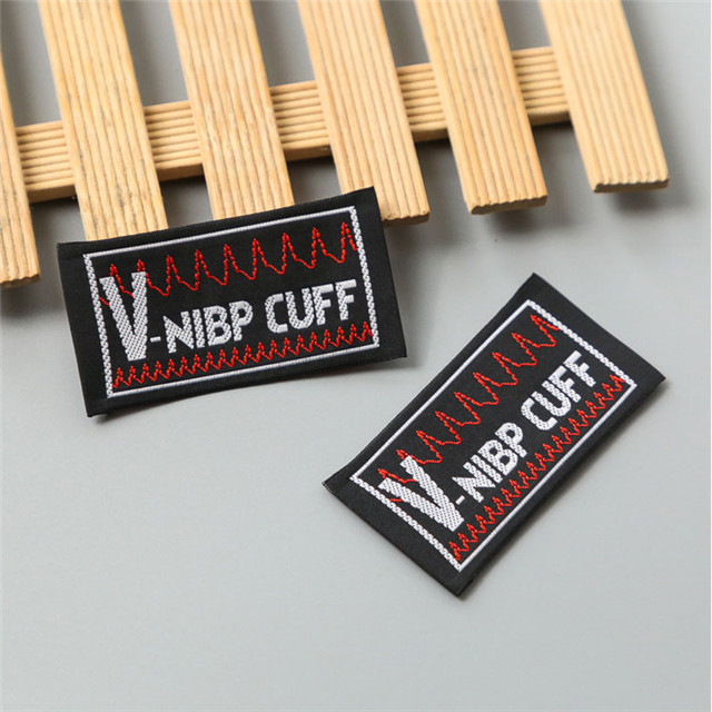 Woven Label Collar Calibration for Clothing Embroidery Main Label Main Label Custom