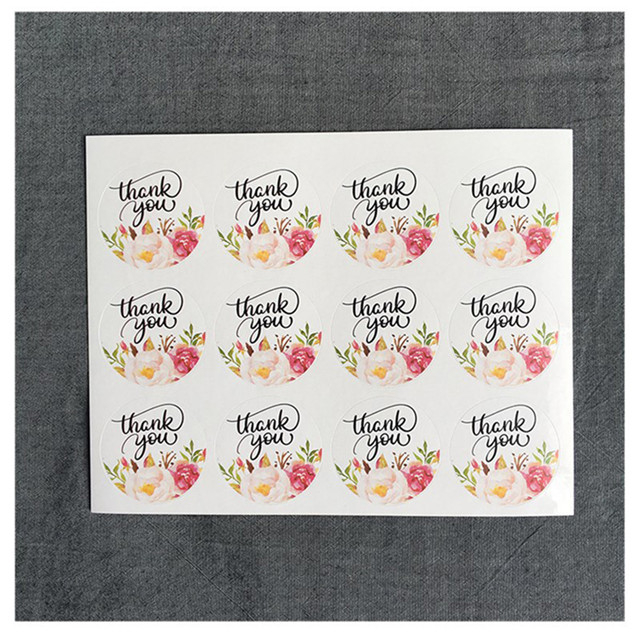 Hot Sale Self Adhesive Kraft Paper Custom Round Sticker Label