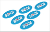 PVC Plastic Badge Clothing Accessories PVC Soft Plastic Seal Shoes, Hats, Clothing Bags Drop Plastic Seal Logo Customization