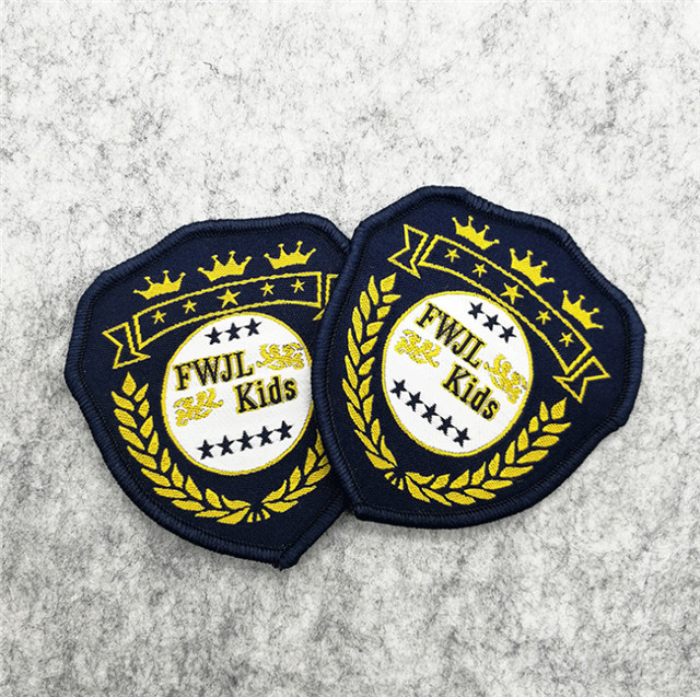 Embroidered Armband Cloth Insignia School Emblem Customized