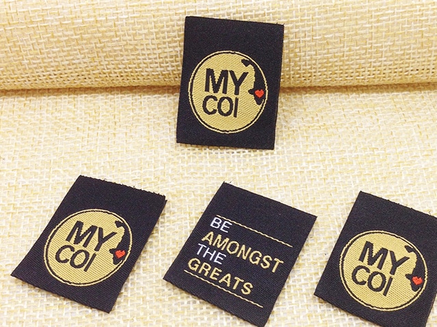 Printing label and woven label difference