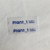 Customized TPU Printing Clear Frosted Garment Sewing Labels Waterproof