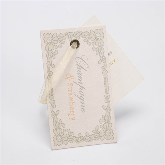 Plastic Paper Hangtag Custom Jewelry Hangtag Custom Fashion Clothing Hangtag