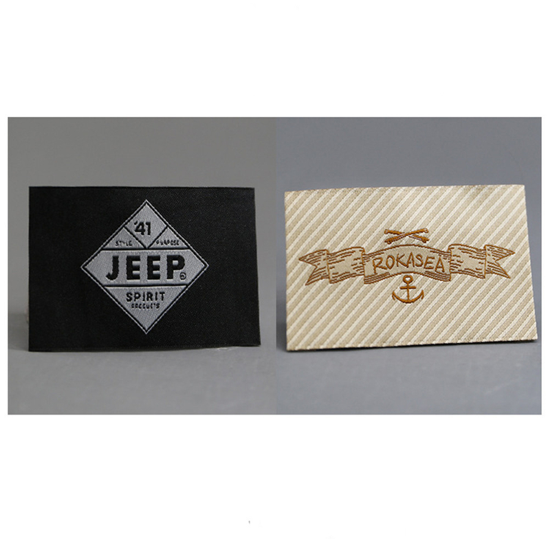 High-end Woven Label Custom Collar Label Decoration Label Clothing Label 