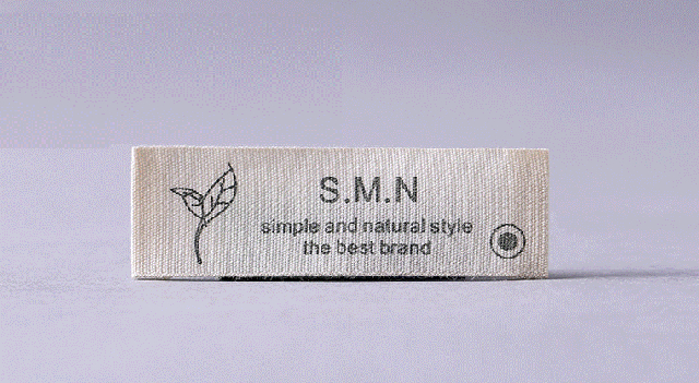 Free Design of Cotton Label Clothing Cloth