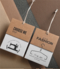 Kraft Paper Hangtag Custom High Quality Clothing Tag Customization