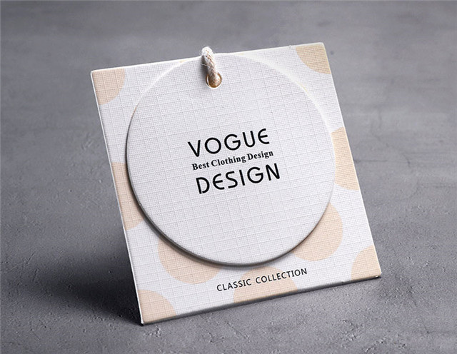 LOGO Clothing Store Price Tag Customized