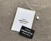 Beautiful Korean Garment Hangtag PVC Tag Embossing Bronzing Carboard Free Design Trademark