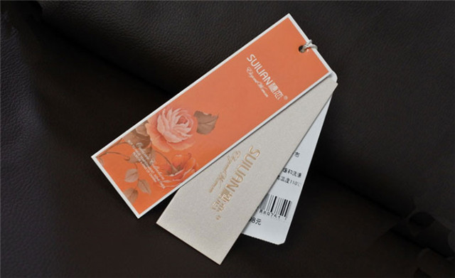 Garment Paper Hangtag Swing Label Tag for Clothing And Bag with String